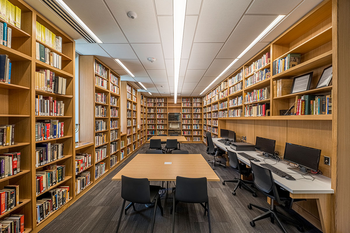 library at museum